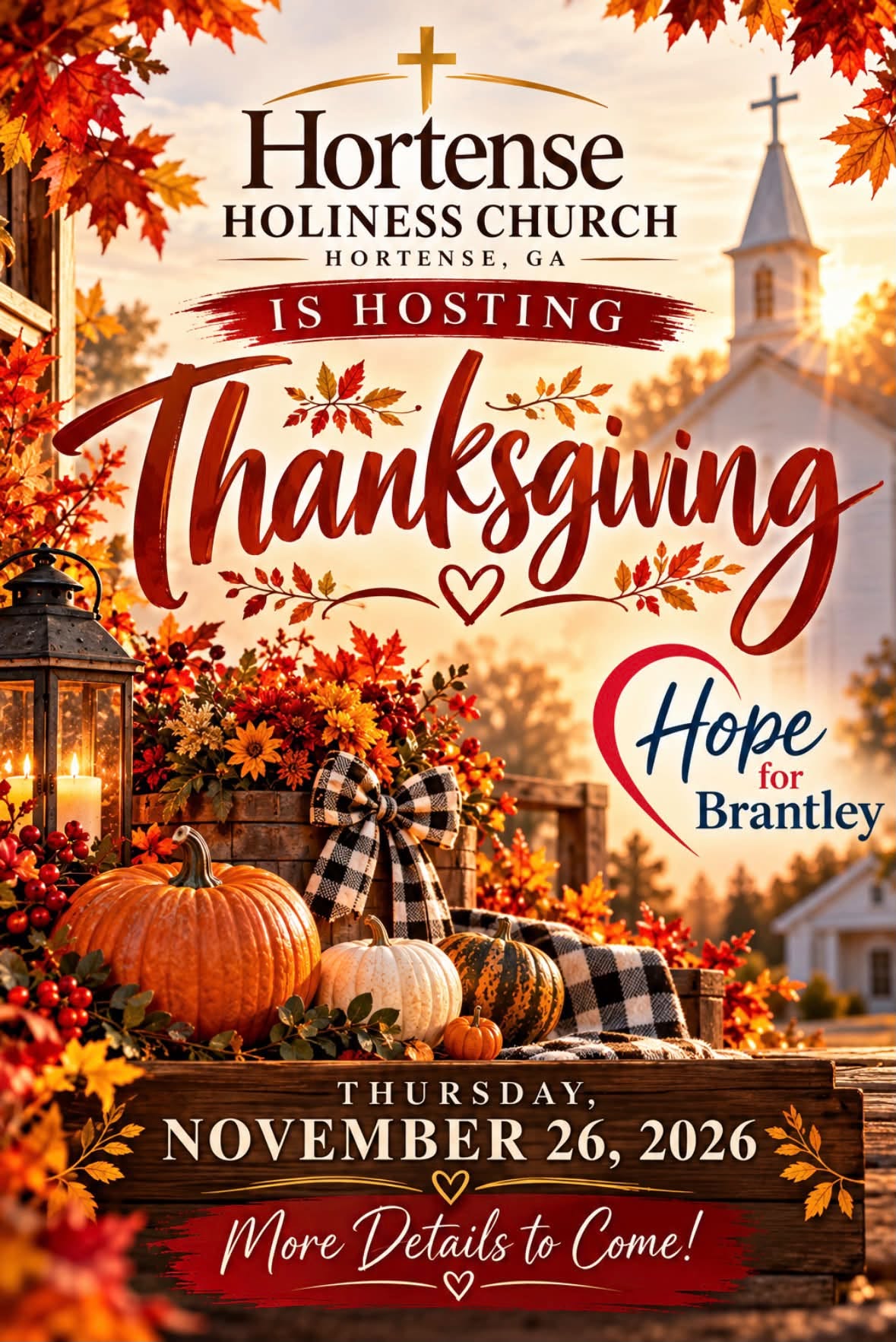 Thanksgiving at Hortense Holiness Church
